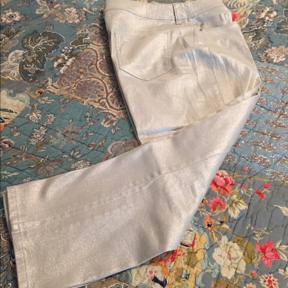 Chico's Denim - Chico’s Platinum jeans size 1, a real showstopper!